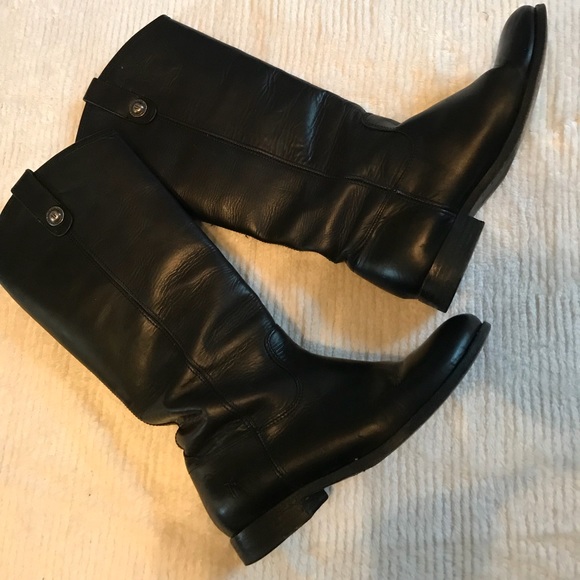 FRYE boots, Melissa Button 8, Black - Picture 2 of 6